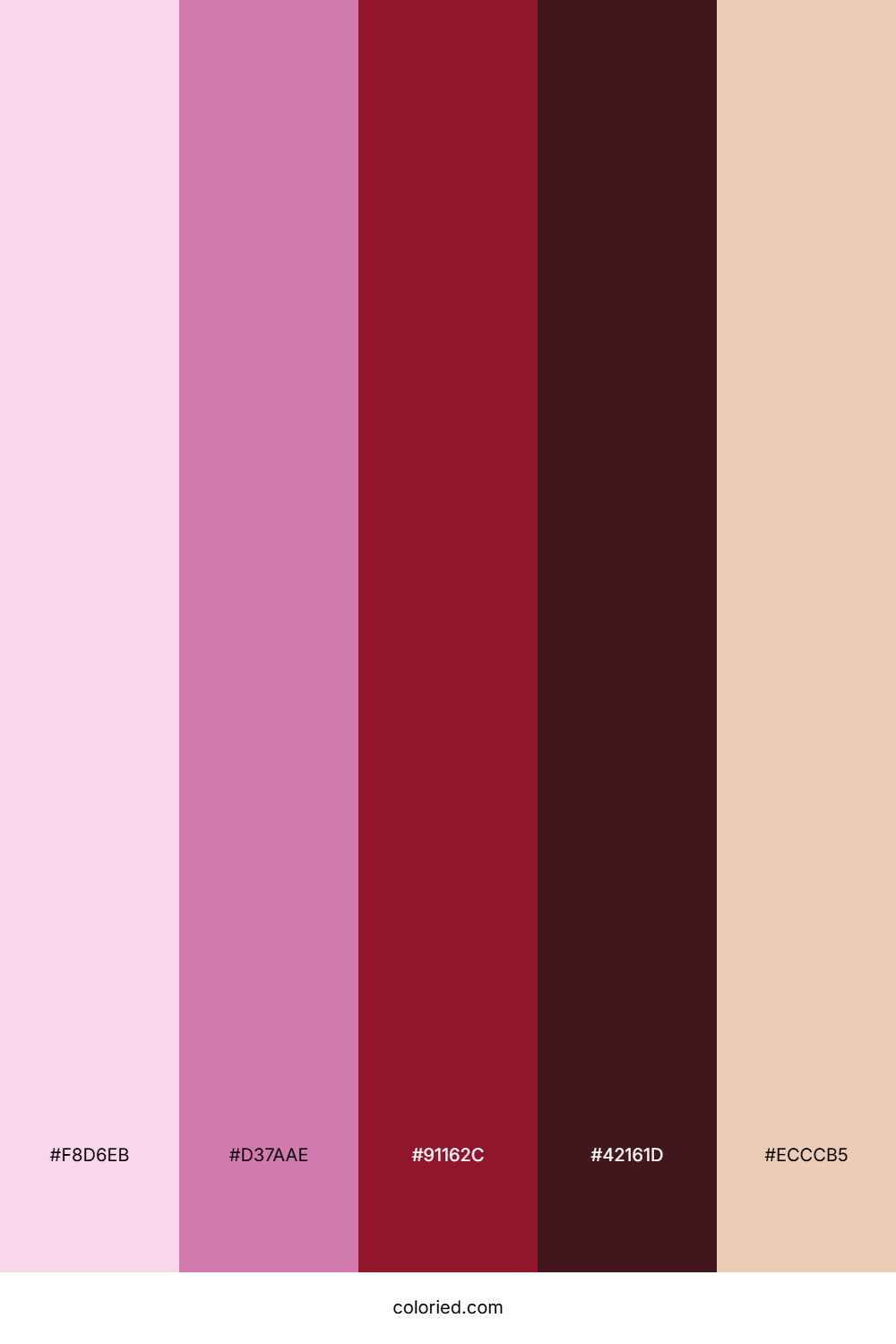 Rose Petal Honey Color Palette