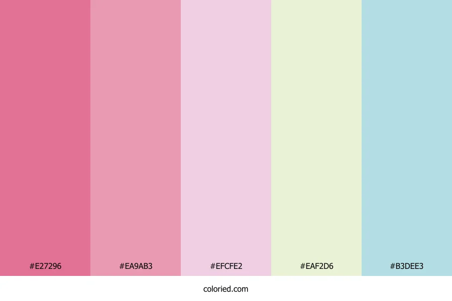 Rose Petal Spring Color Palette