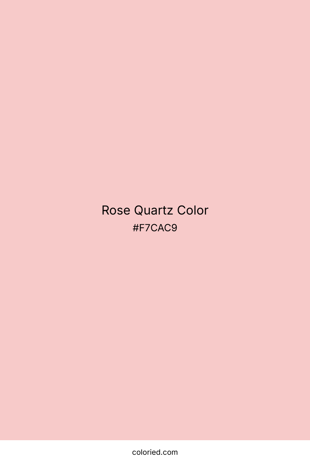 Rose Quartz Color