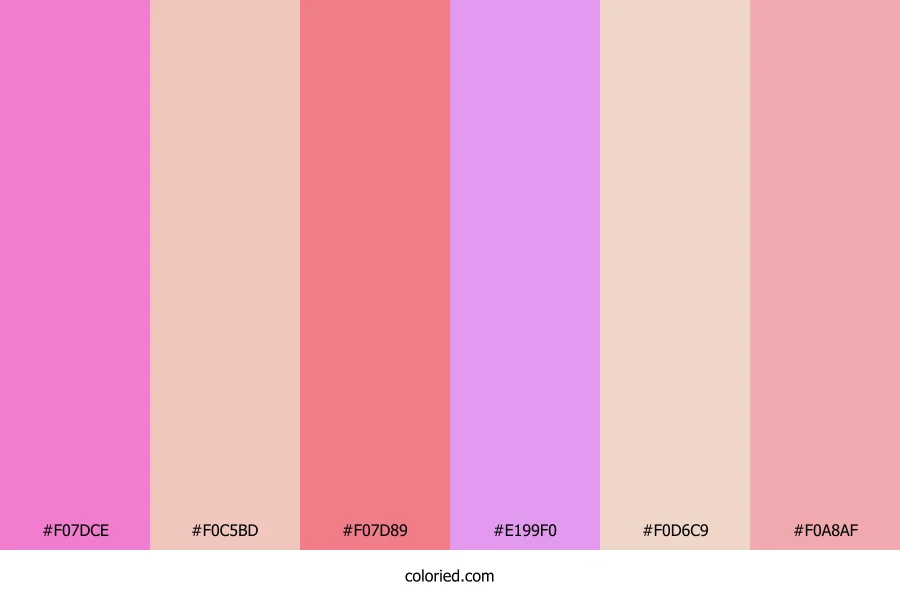 Rose Quartz Fantasy Color Palette
