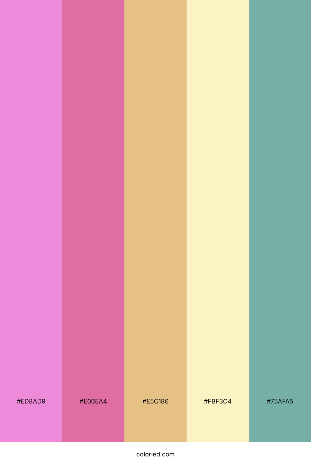 Rose Quartz Sand Color Palette