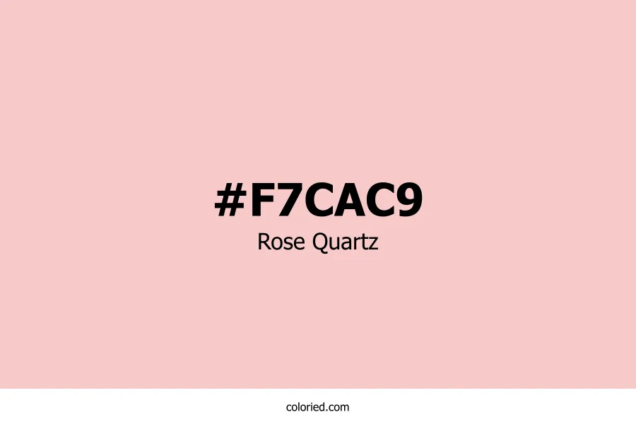 Rose Quartz Color