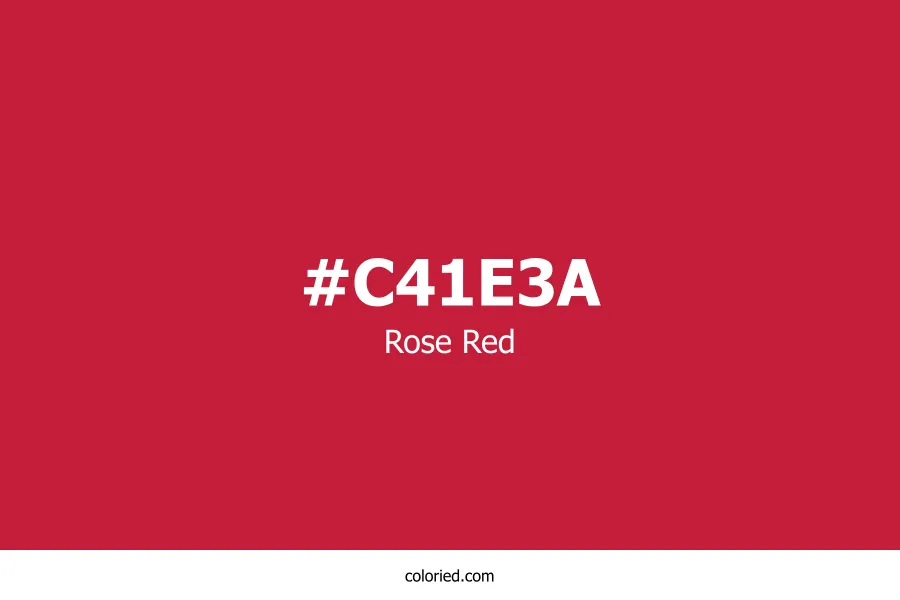Rose Red Color Hex Code