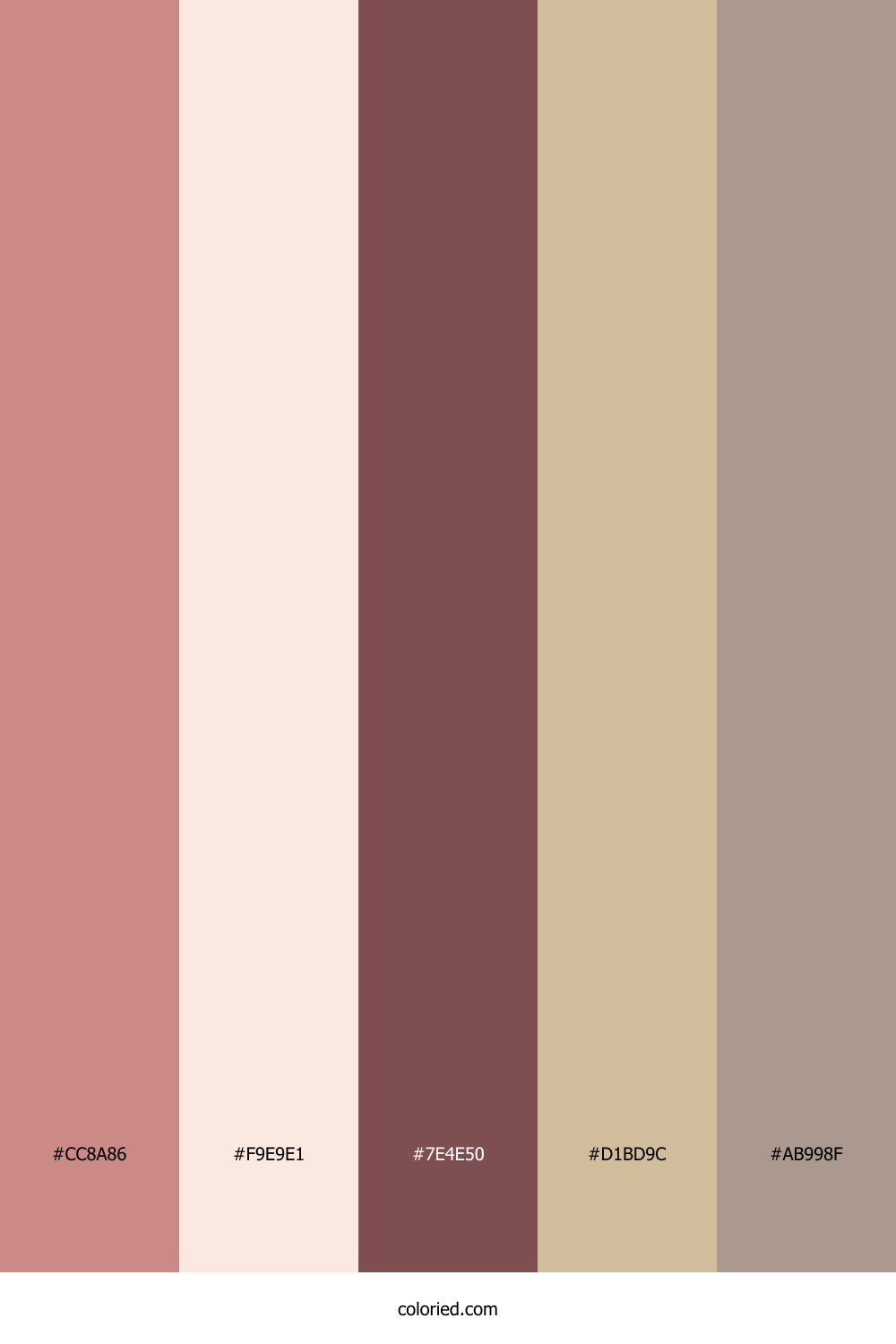 Rosewood Linen Taupe Palette