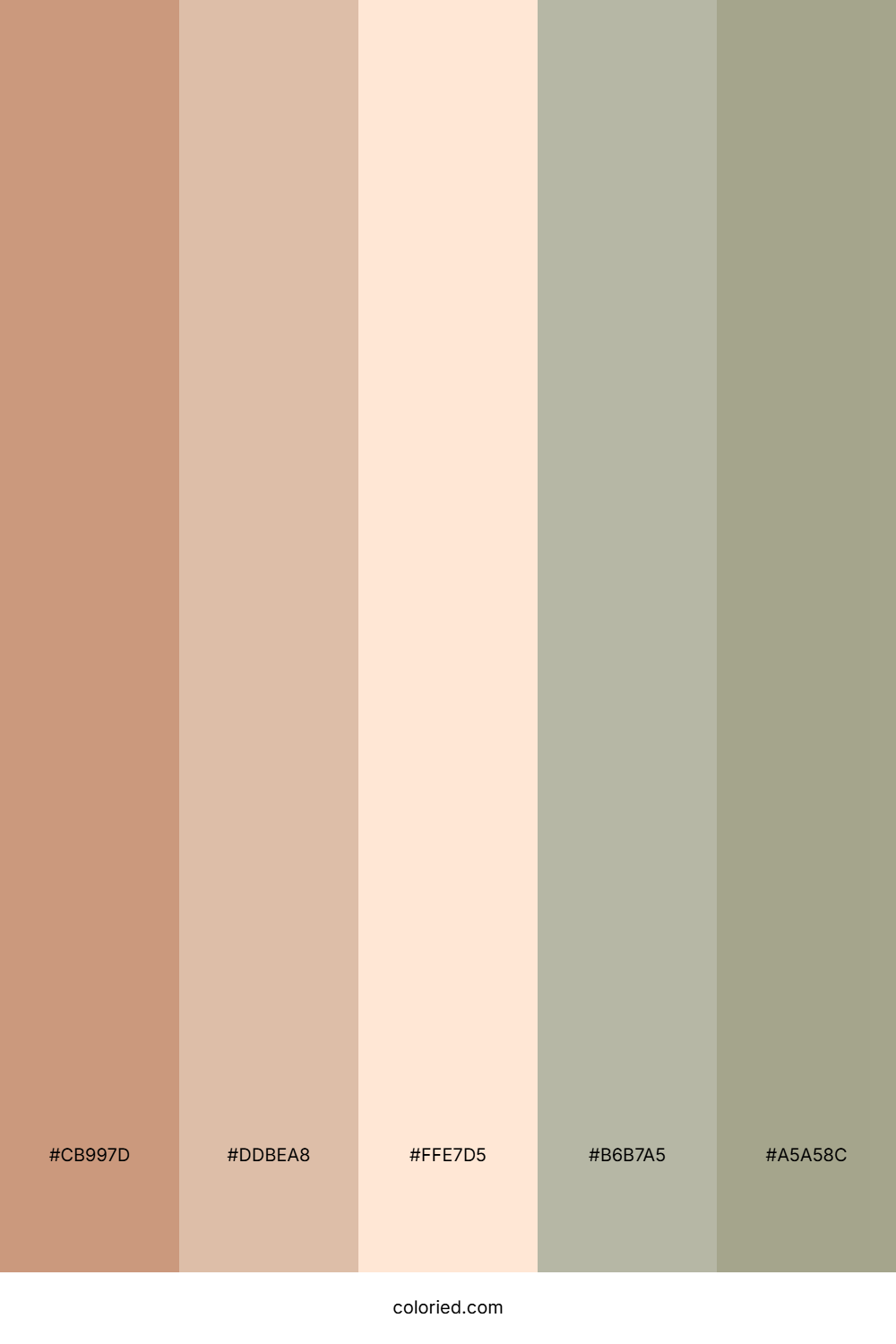 Rosewood Sand Whisper Color Palette