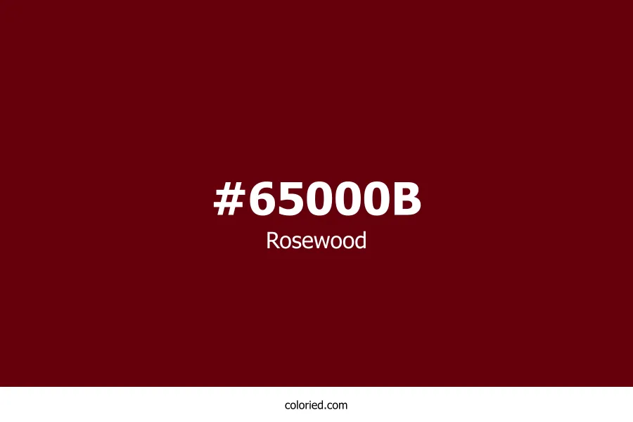 Rosewood Color Hex Code