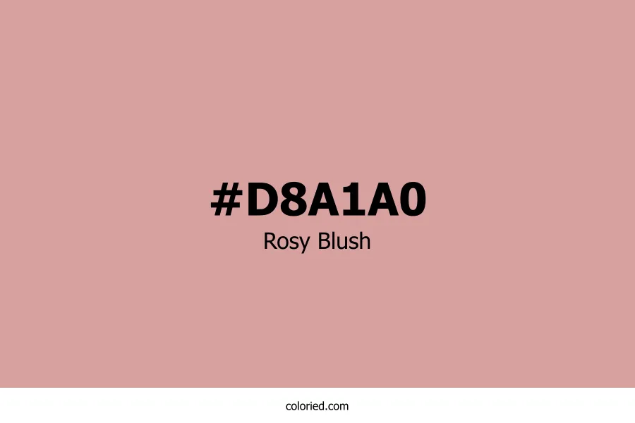 Rosy Blush Color