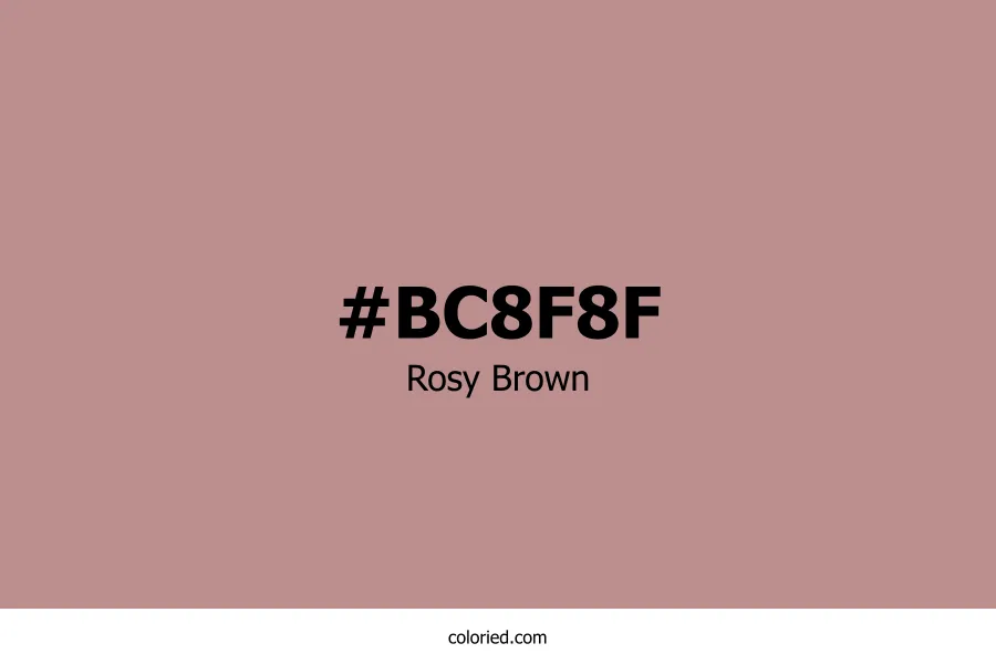 Rosy Brown Color