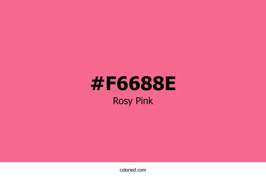 Rosy Pink Color Hex Code