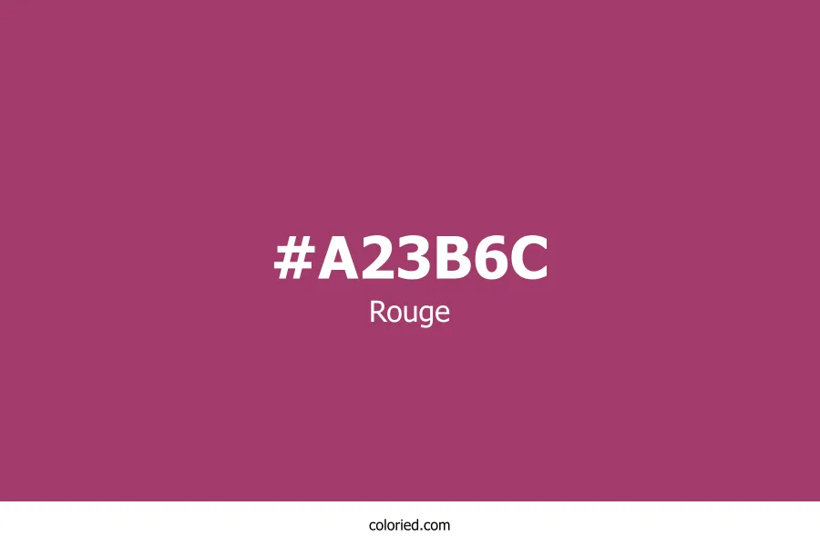 Rouge Color Hex Code