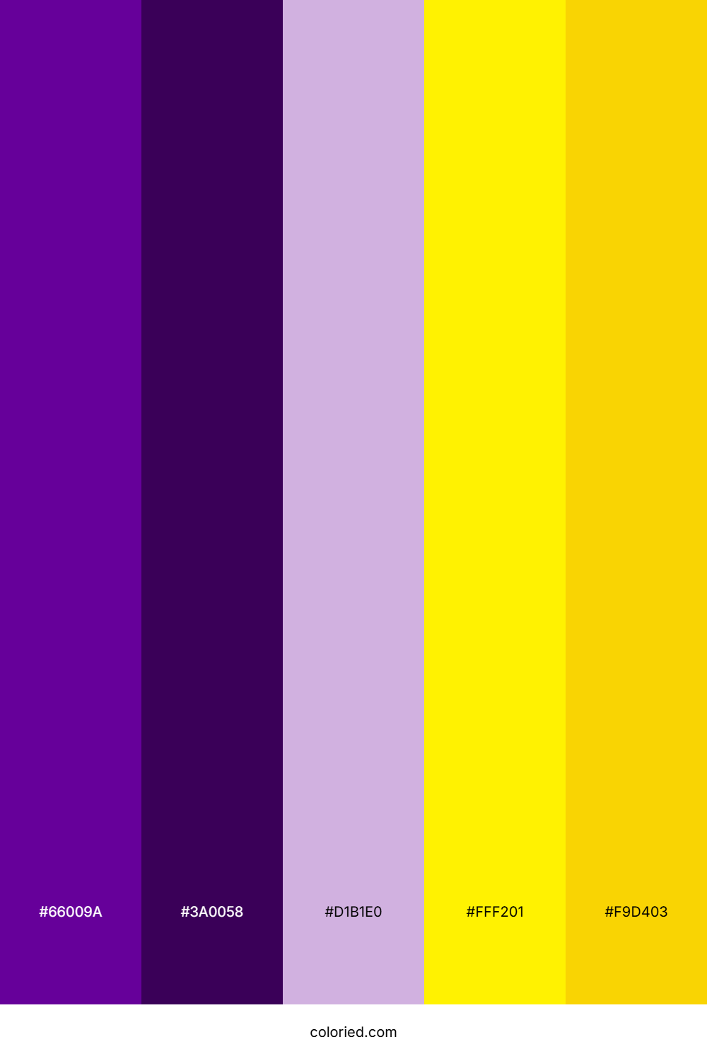 Royal Amethyst Sunrise Color Palette