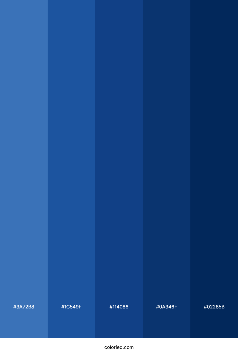 Royal Blue and Indigo Color Palette