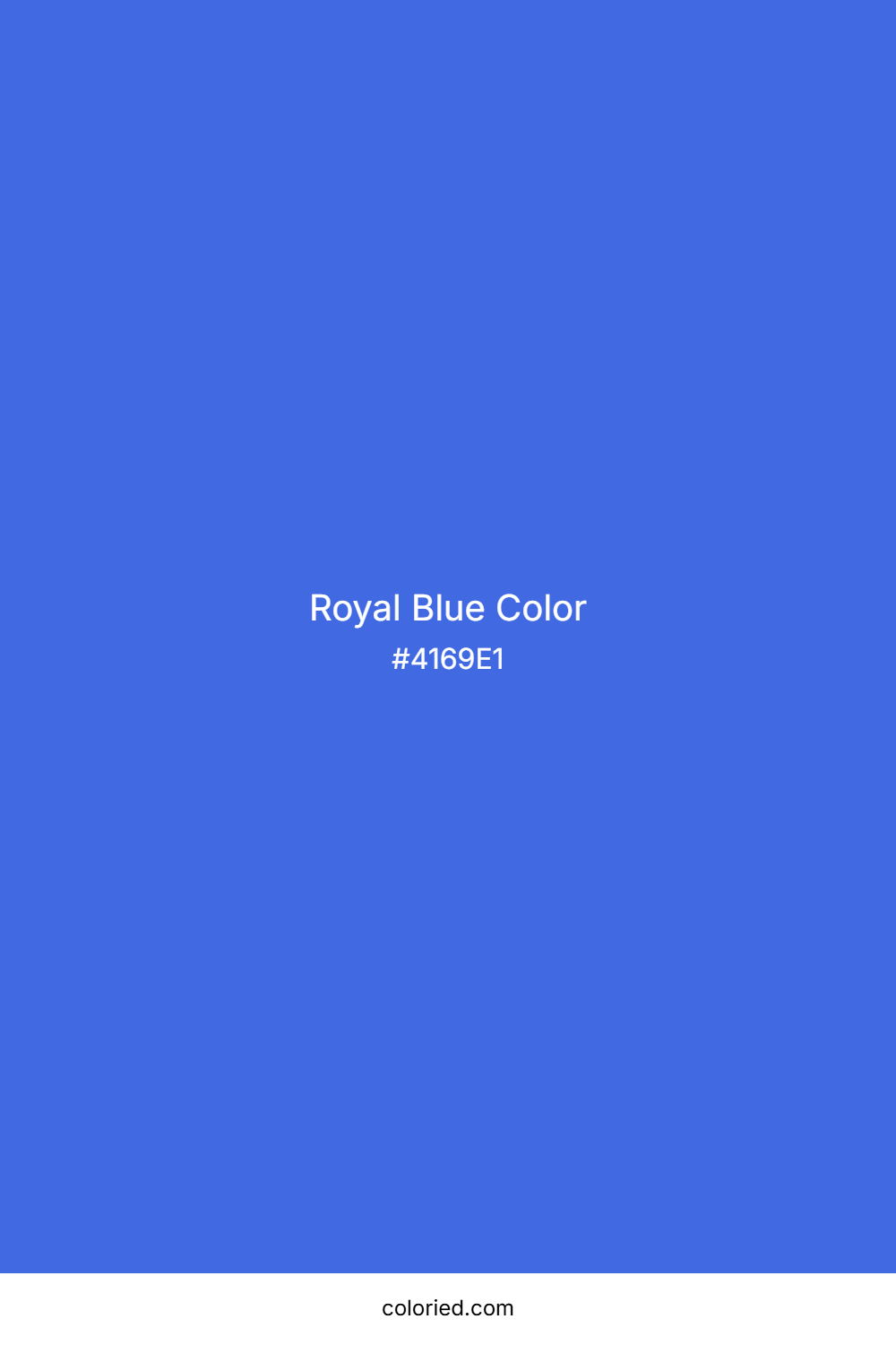 Royal Blue Color