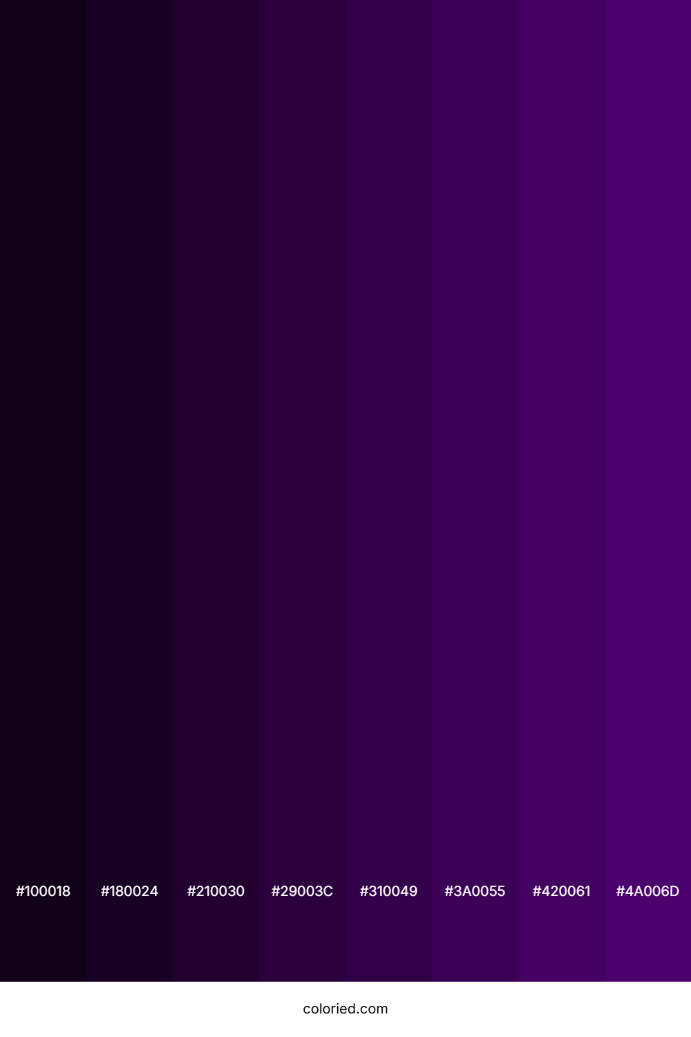 Royal Purple Color Shades