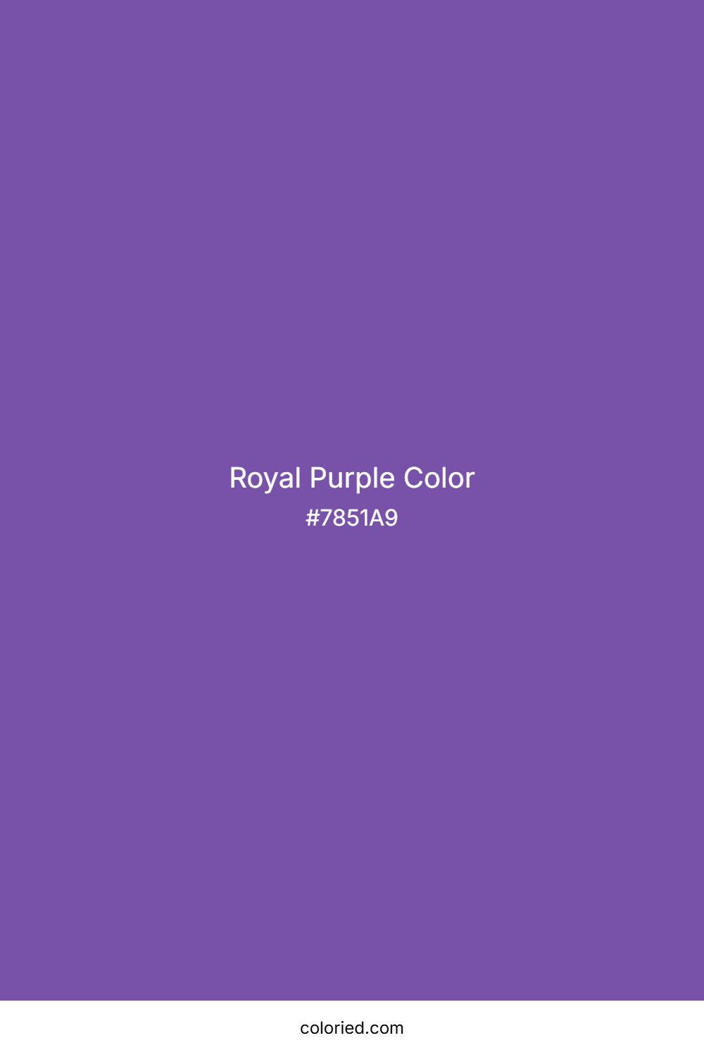 Royal Purple Color