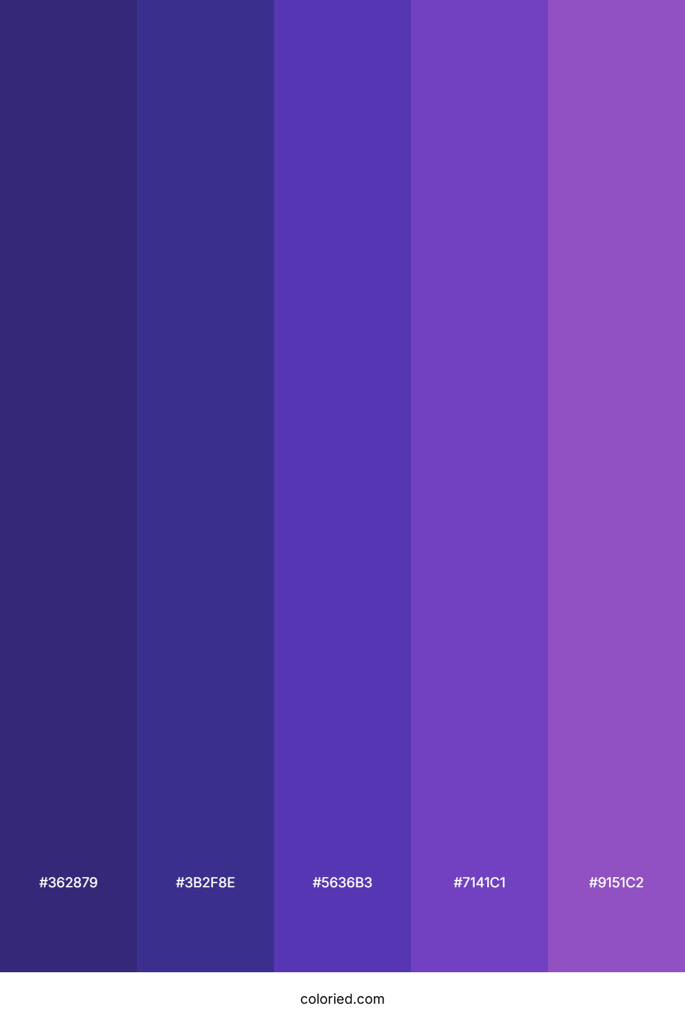 Royal Purple Haze Color Palette