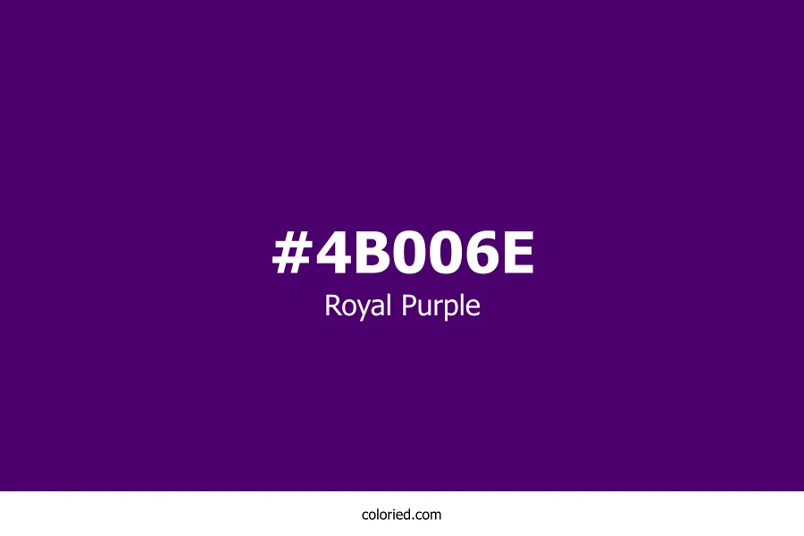 Royal Purple Color Hex Code