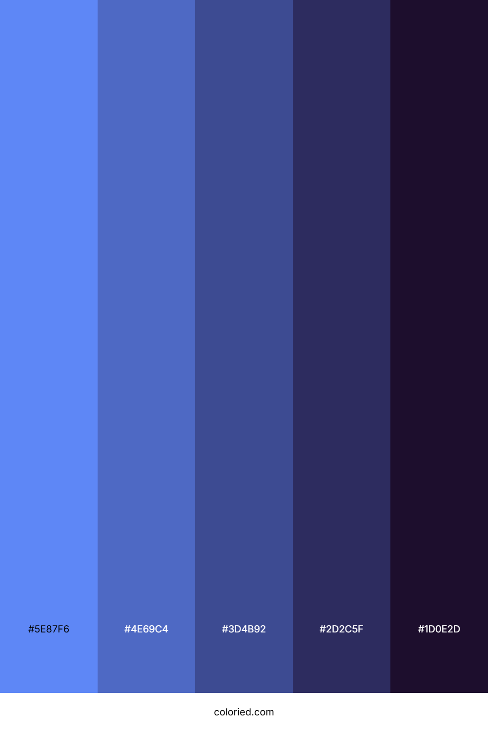 Royal Sapphire Twilight Color Palette