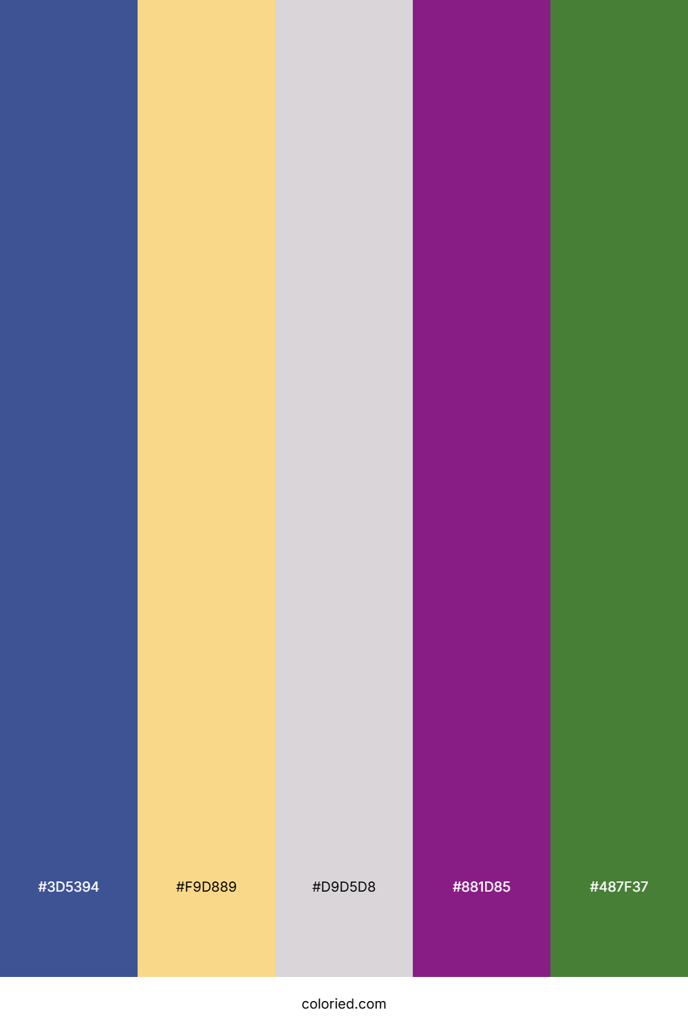 Royal Sunset Mist Color Palette