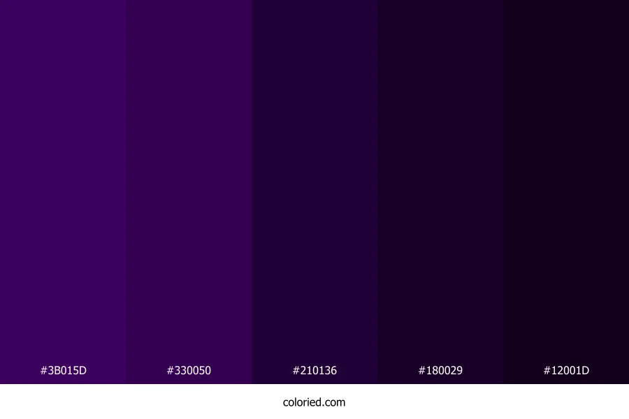 Royal Violet Shadow Color Palette