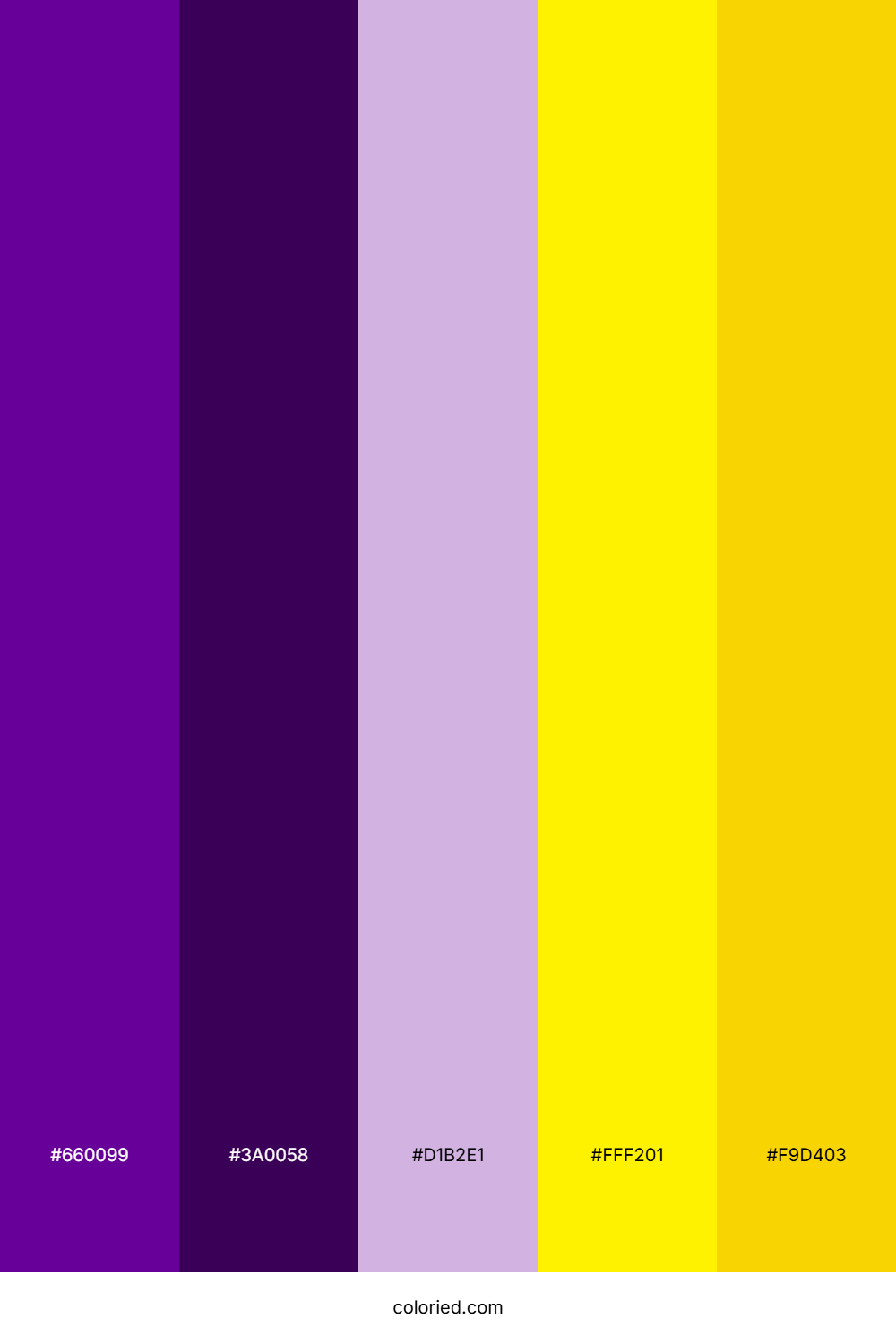 Royal Violet Sun Color Palette