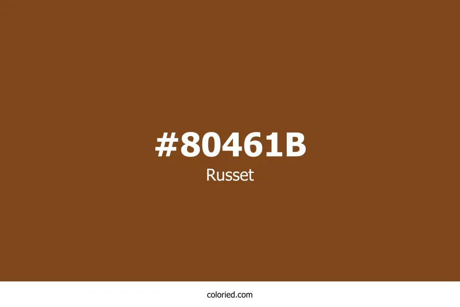 Russet Color Hex Code