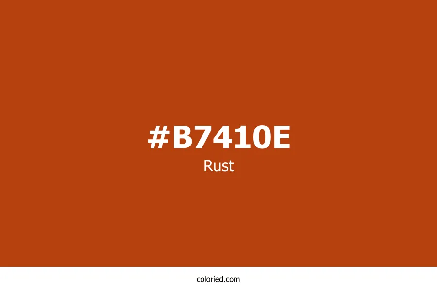 Rust Color Hex Code