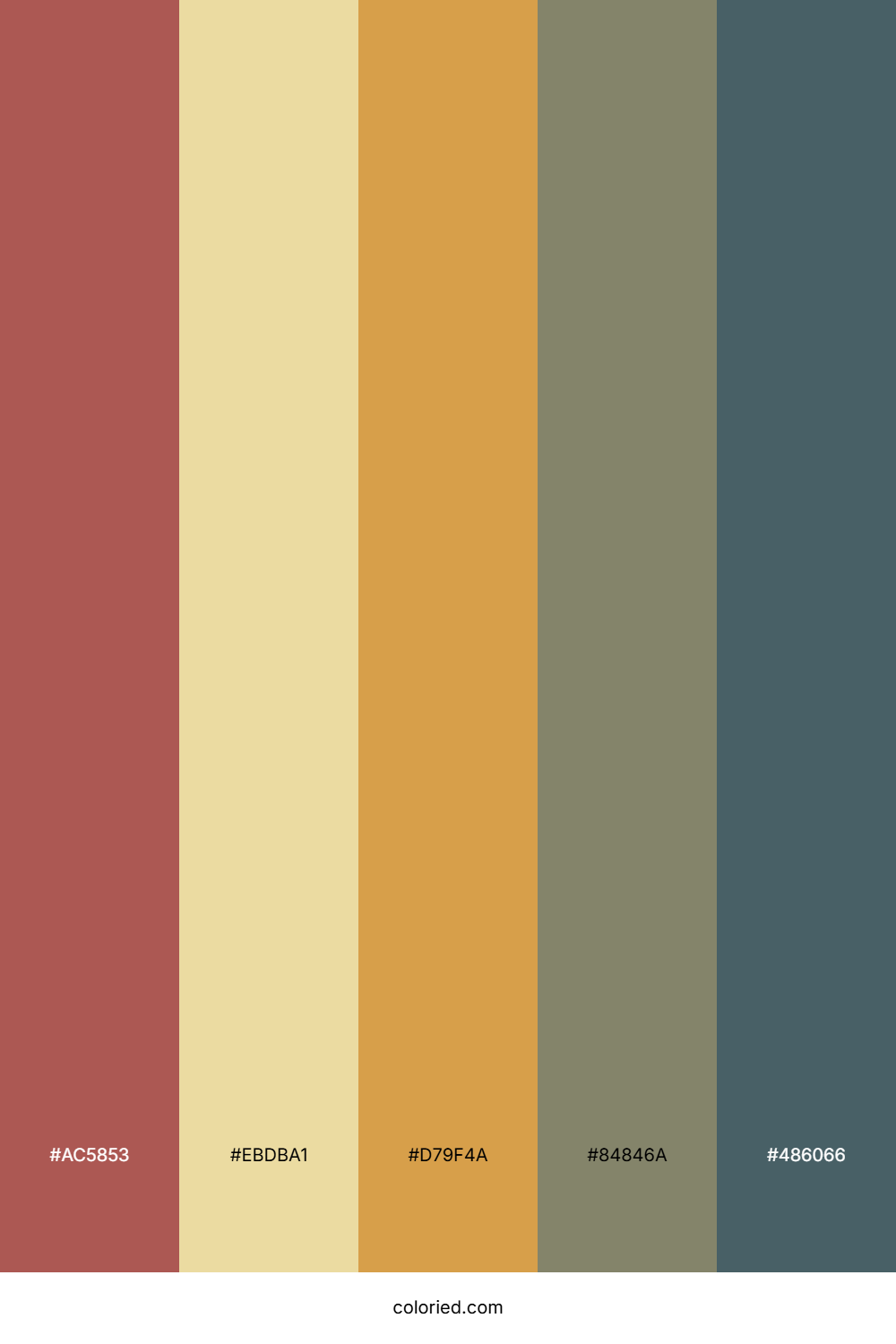 Rustic Amber Horizon Color Palette