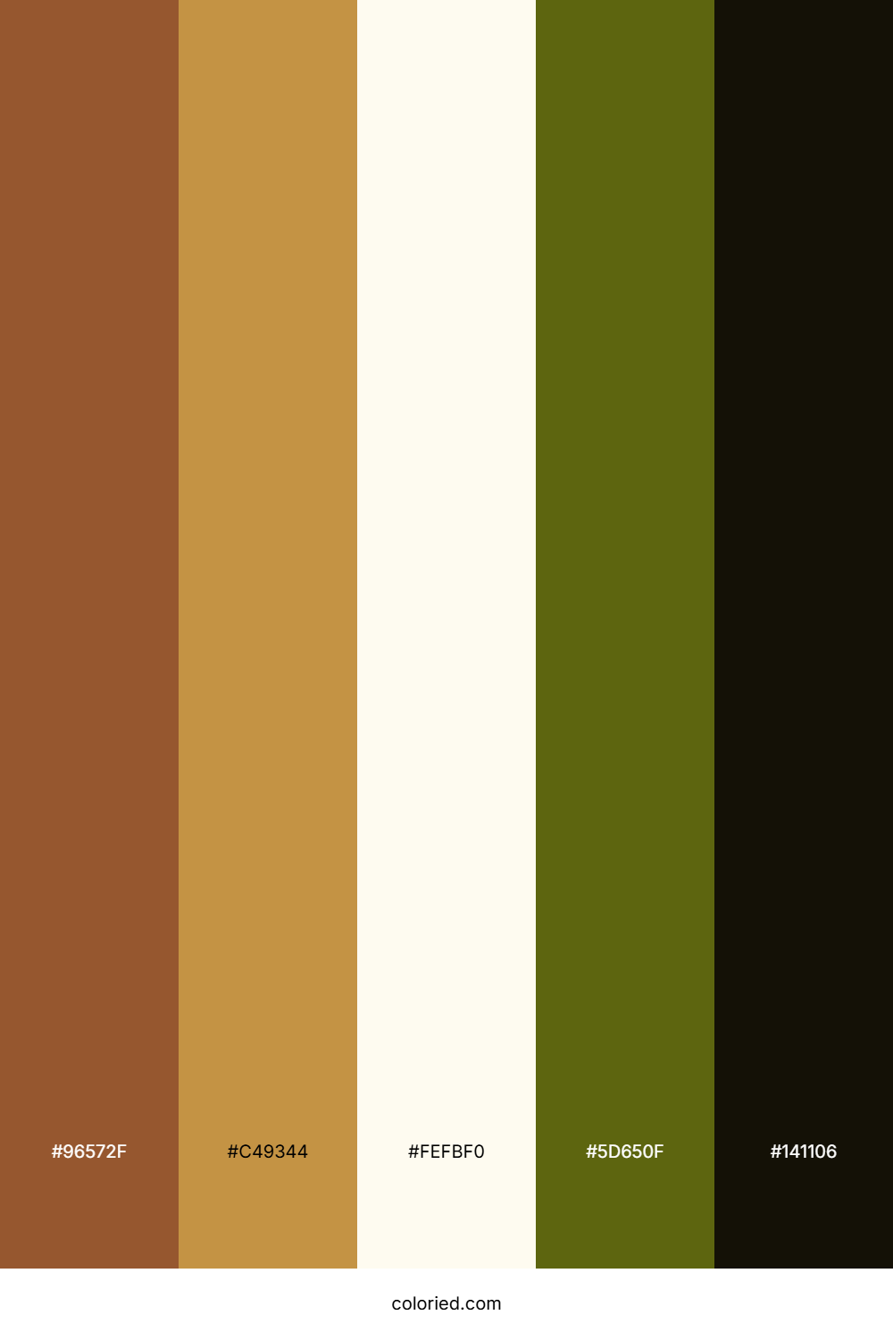 Rustic Autumn Grove Palette