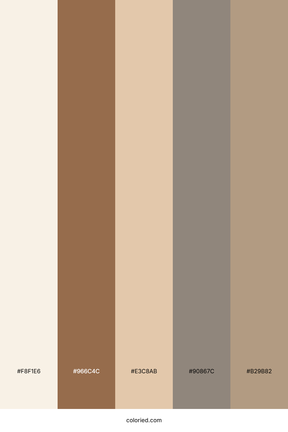 Rustic Beige Color Palette