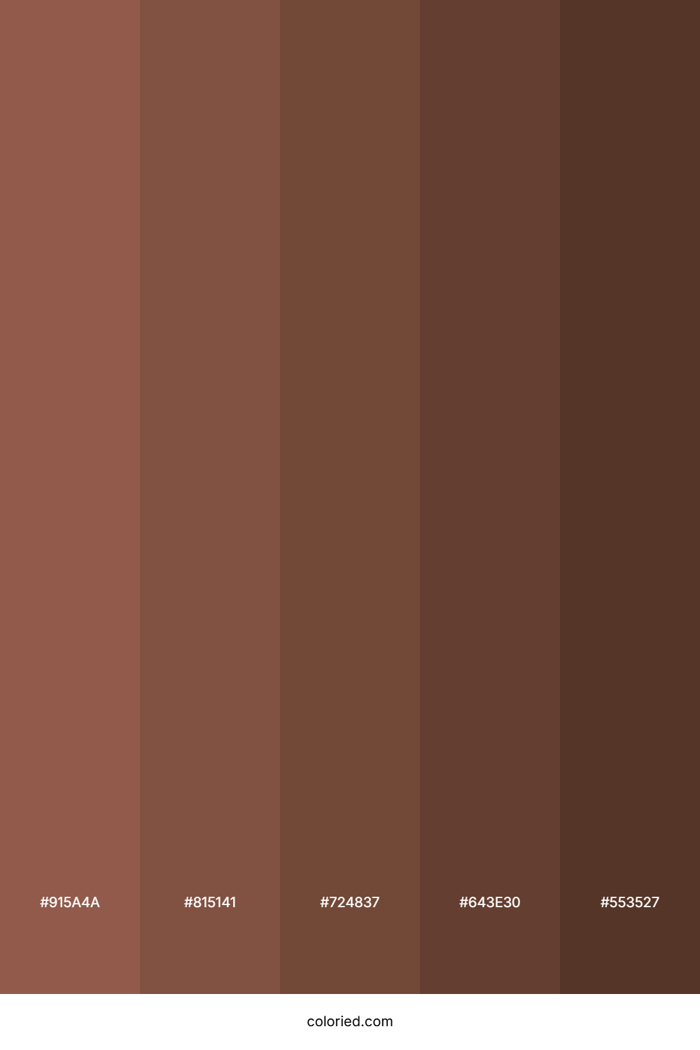 Rustic Coffee Bean Palette