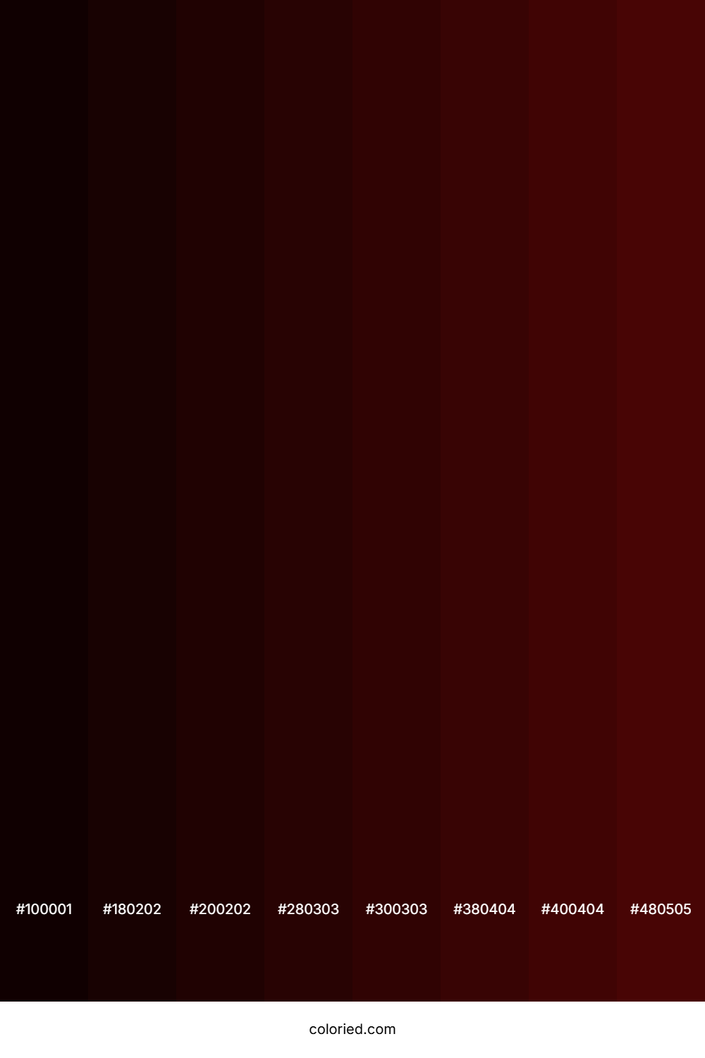 Rustic Red Color Shades