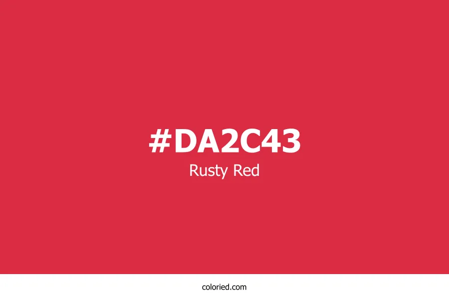 Rusty Red Color Hex Code
