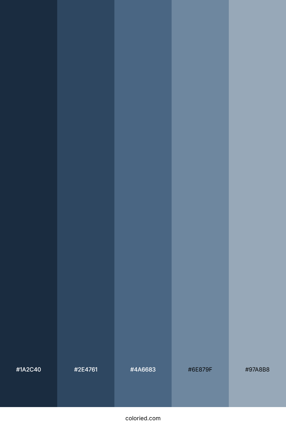Sadness Color Palette