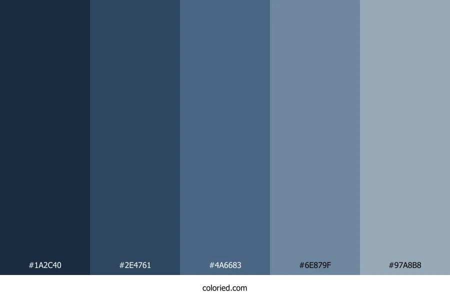 Sadness Color Palette