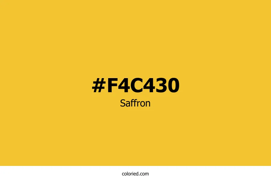Saffron Color Hex Code