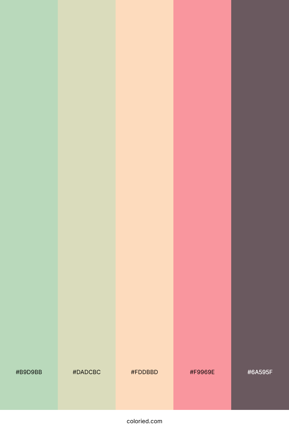 Sage Blossom Garden Color Palette