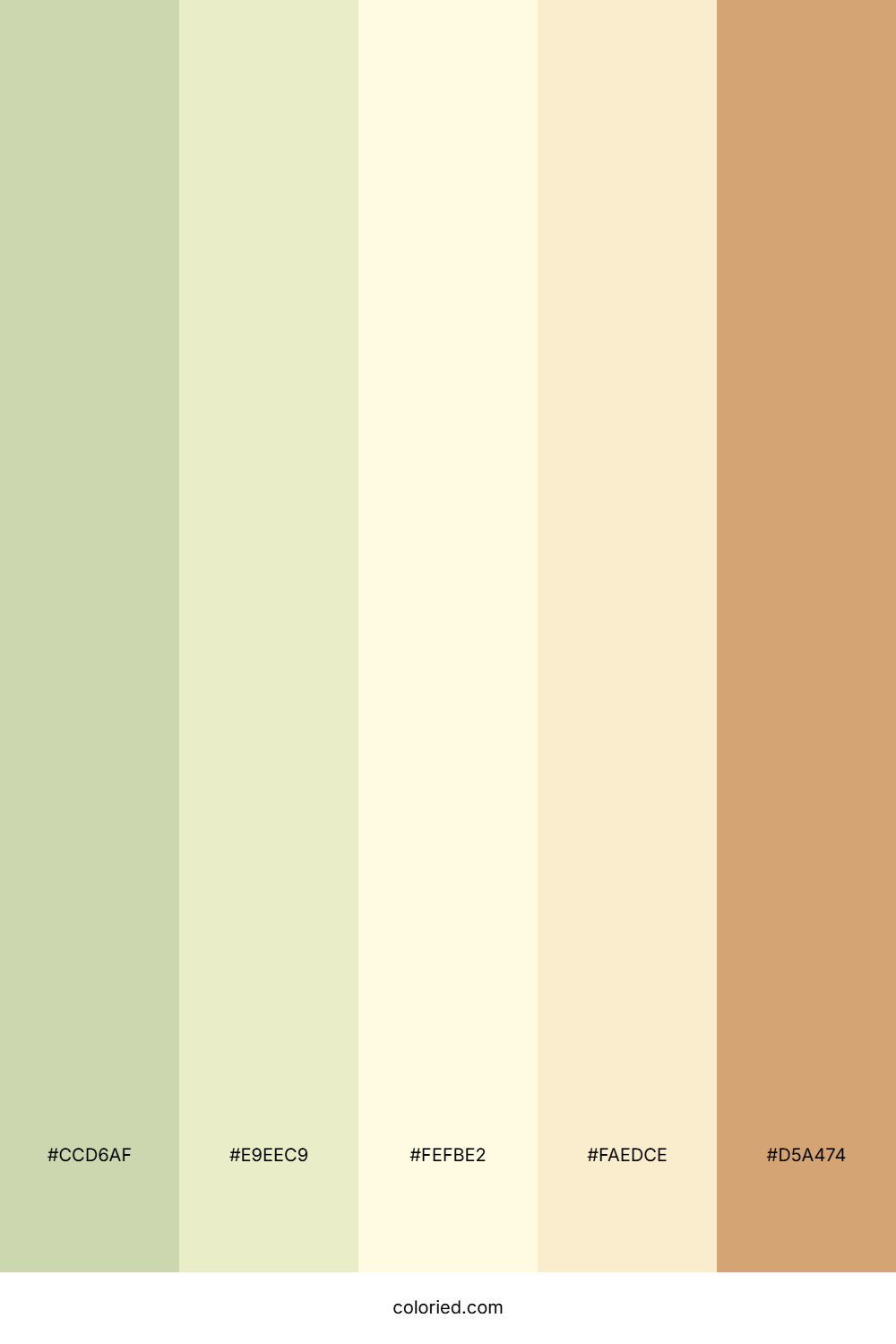 Sage Cream Amber Palette