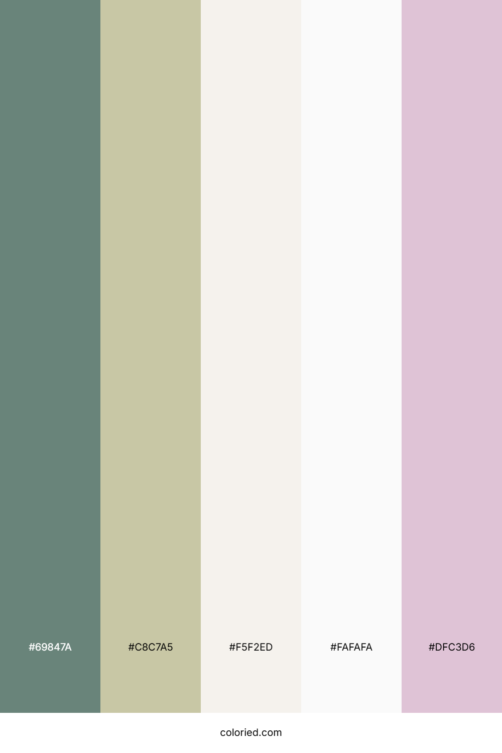 Sage Cream Petal Palette