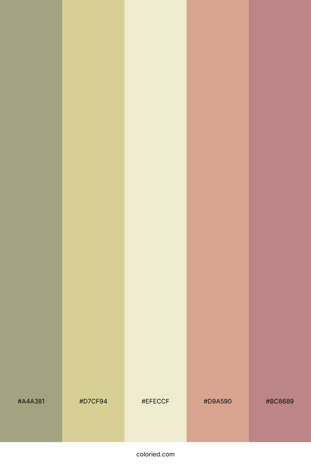 Sage Dune Blossom Color Palette