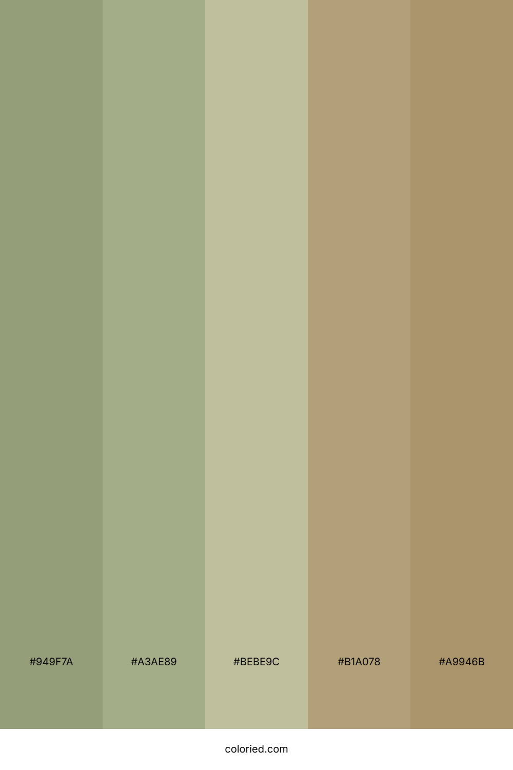 Sage Meadow Color Palette