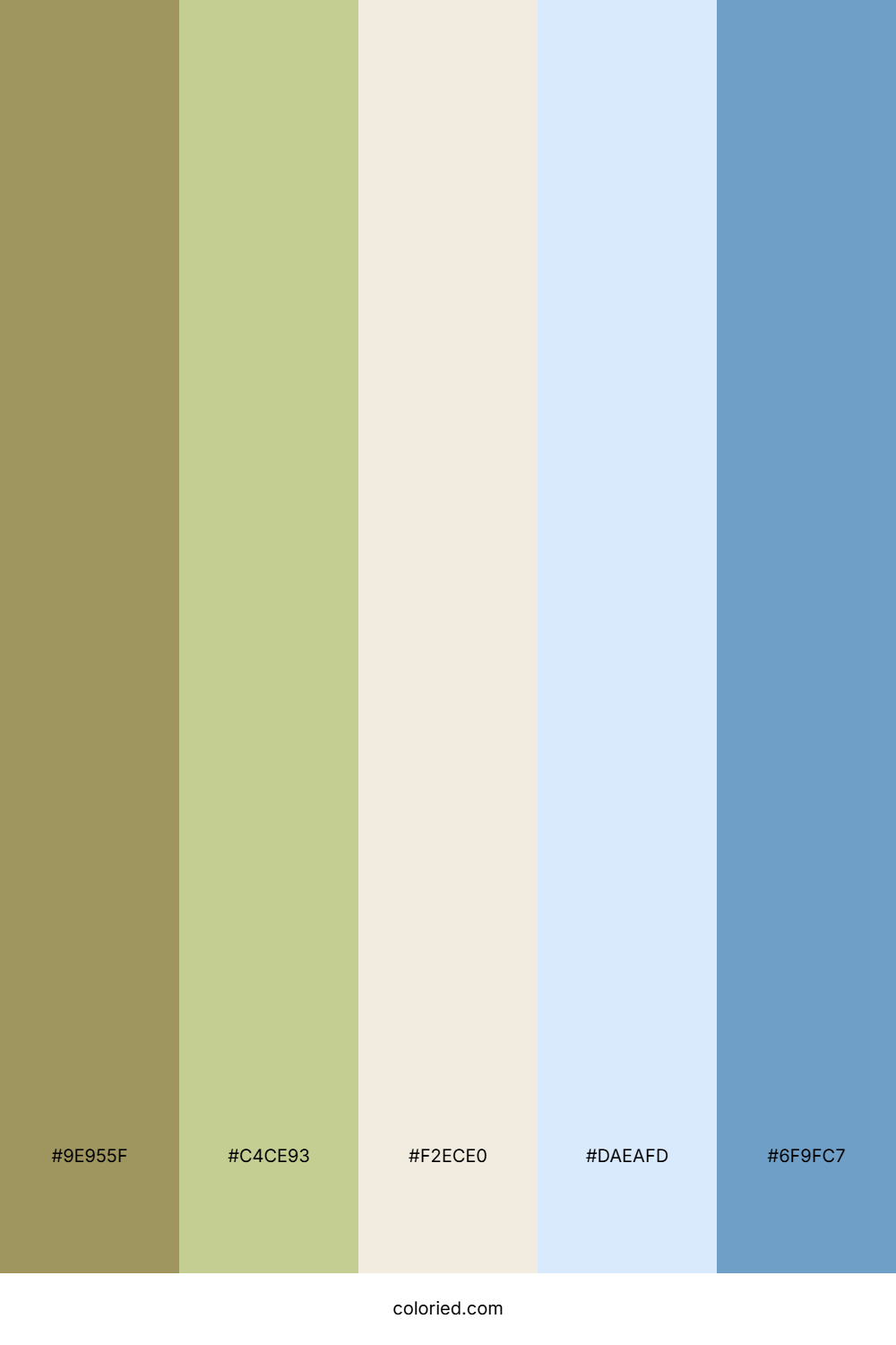 Sage Sky Breeze Color Palette