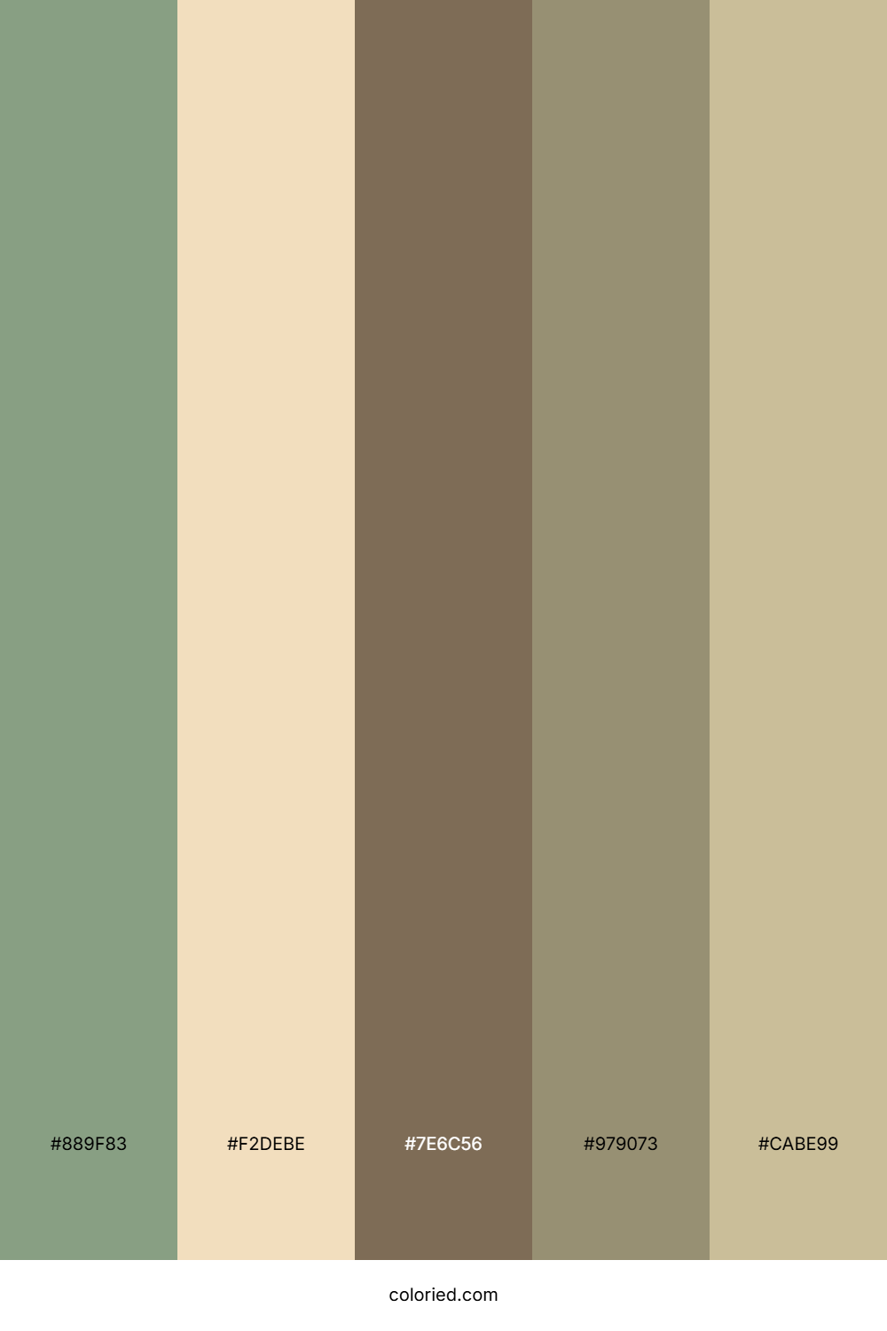 Sage Stone Garden Color Palette