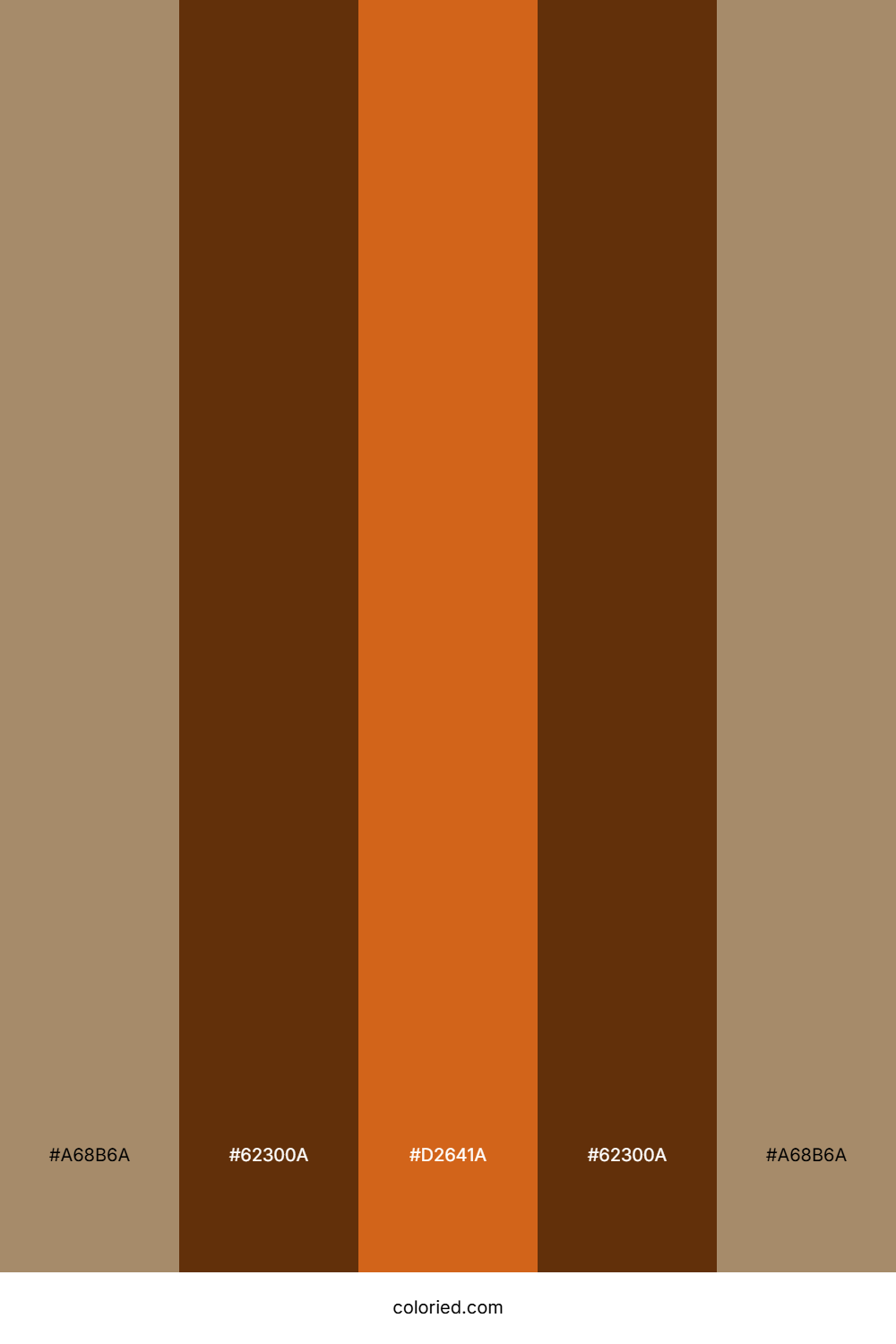Sand and Chestnut Color Palette