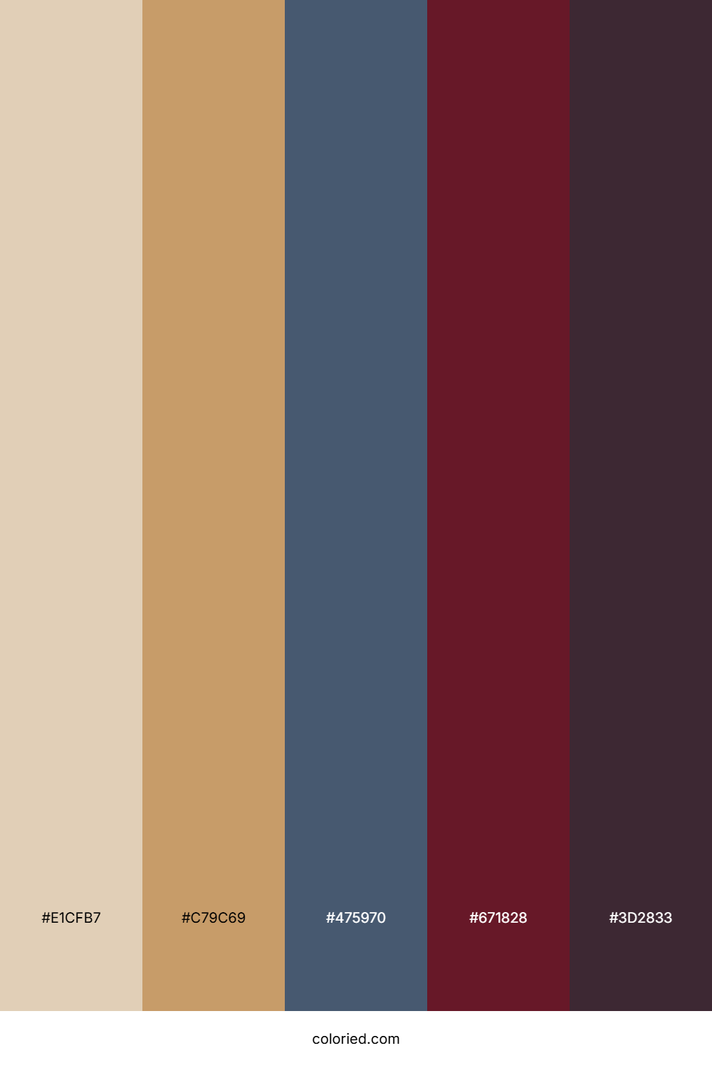 Sandstone Amber Twilight Color Palette