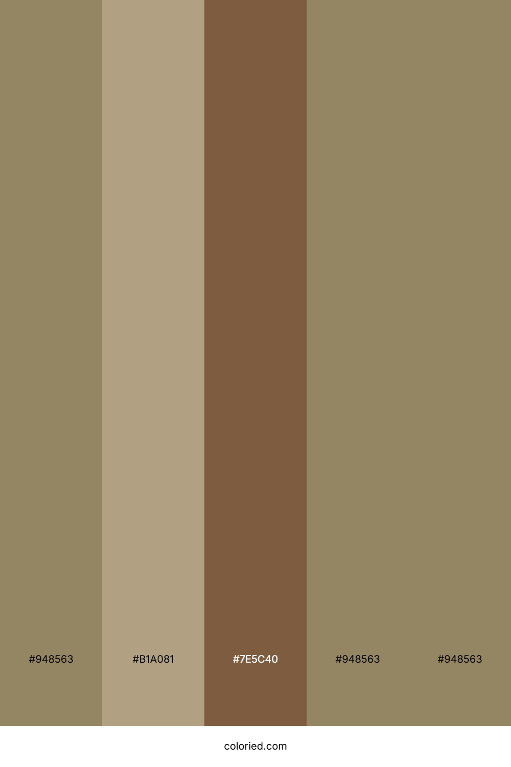 Sandstone And Bronze Color Palette