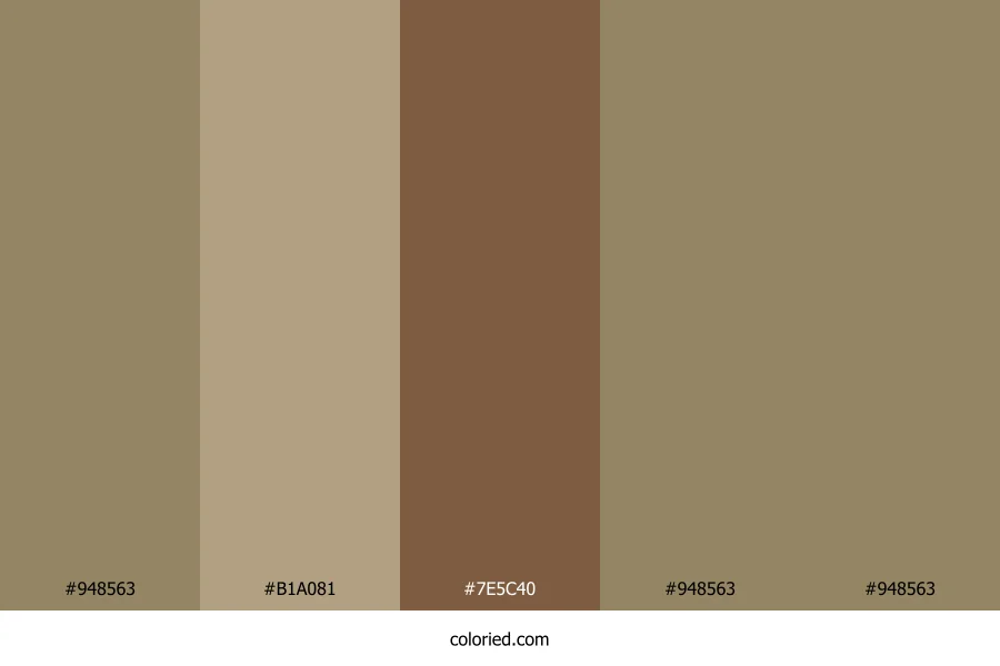 Sandstone and Bronze Color Palette