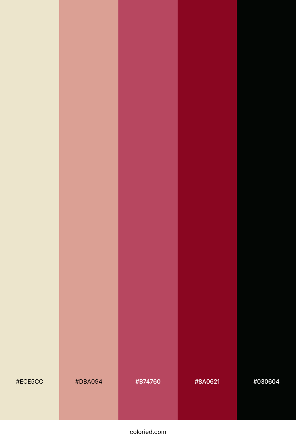 Sandstone Rose Ember Color Palette