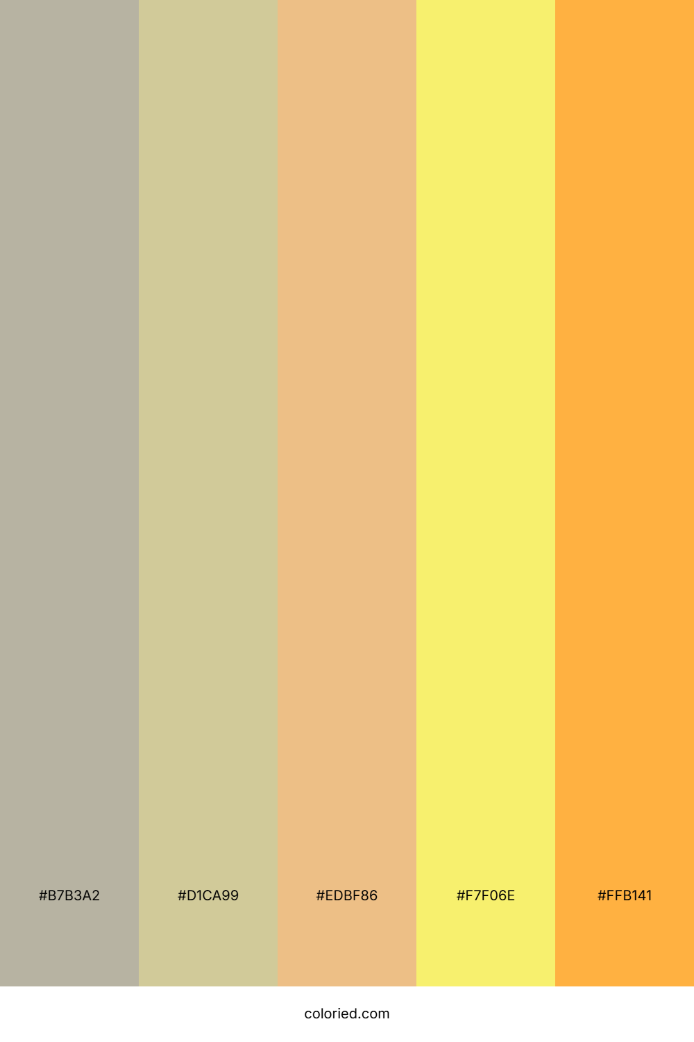 Sandstone Sunset Haze Color Palette