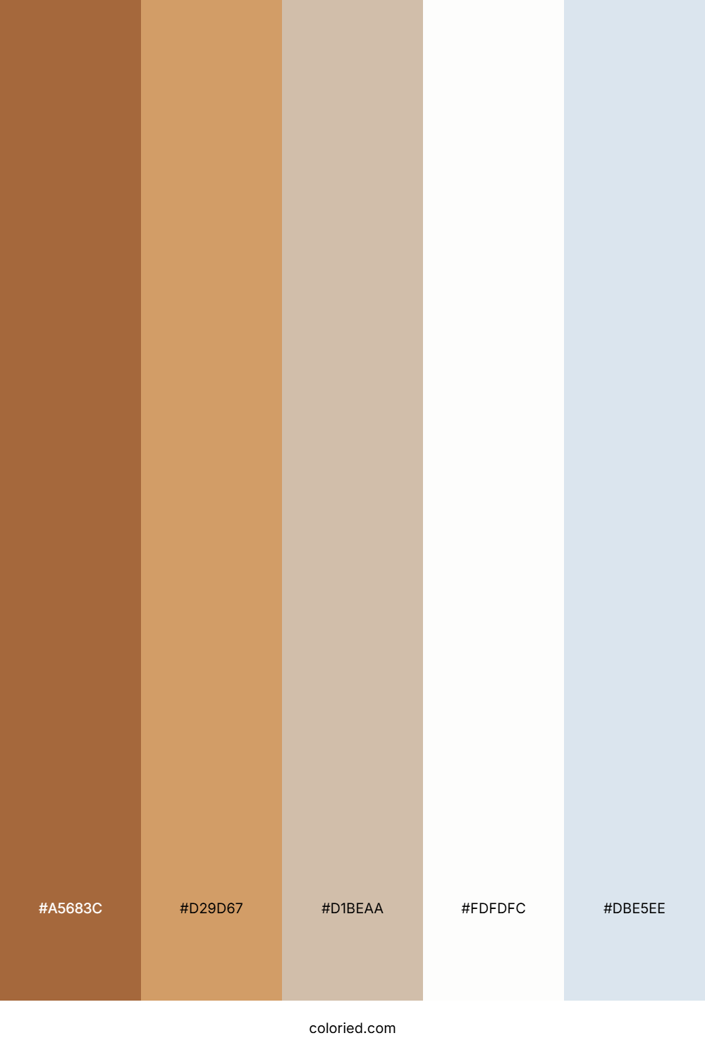 Sandy Bronze Forest Color Palette